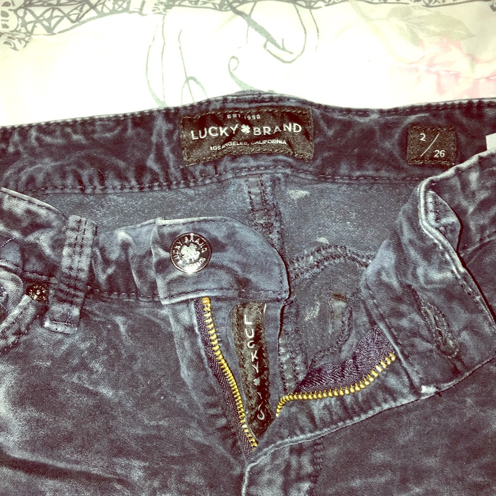 Lucky Brand Velour Jegging